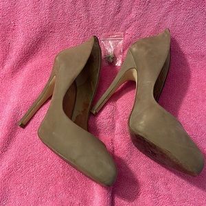 Aldo Suede Tan Pumps